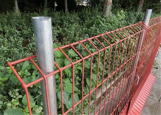 Round Post Bending Top Q235 Edge Protection Barriers