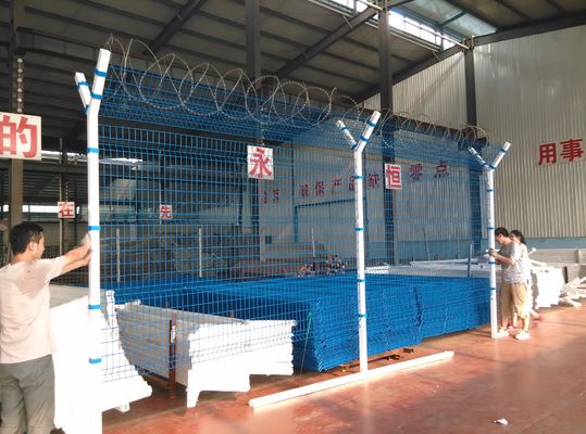 6ft X 9ft Y Post Airport Security Fencing Stainless Steel