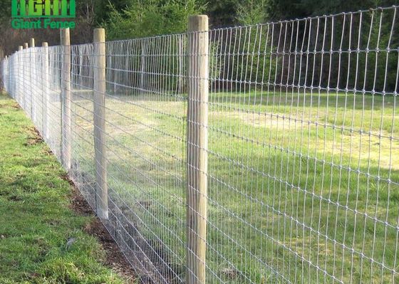 HGMT Steel Wire Mesh Fixed Knot Livestock Fence Panels