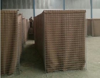 6mm Hesco Barrier Blast Wall Galfan Wire Welded 50*50 Mm Anti Erosion