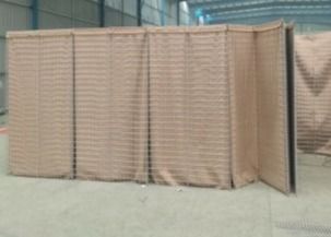 Zinc Aluminum Coated 75*150mm Hesco Barrier Blast Wall