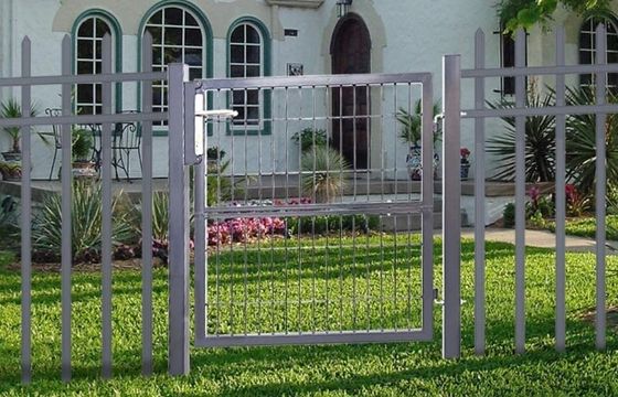 50*200mm Hole Single Modern Metal Garden Gates