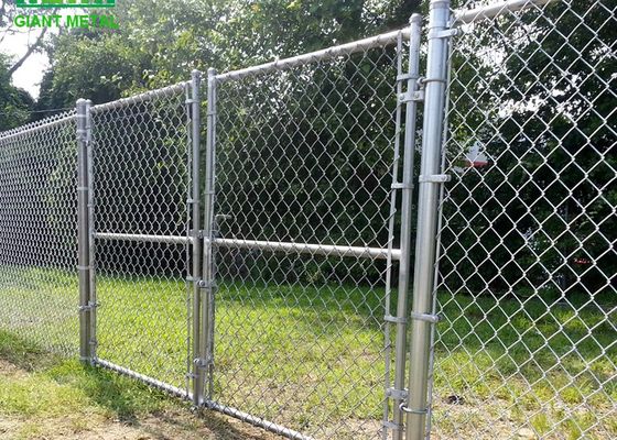 Galvanzied W1000mm Chain Link Metal Garden Fence Gate
