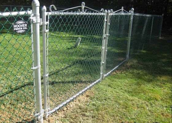 Galvanzied W1000mm Chain Link Metal Garden Fence Gate