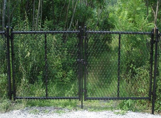 anti corrosion Powder Coated 8 Ft Chain Link Fence Gate