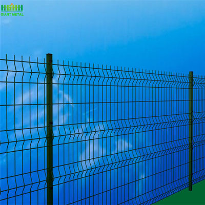 Galvanized Steel Pvc Coated Welded V Mesh Security Fencing 50*150mm