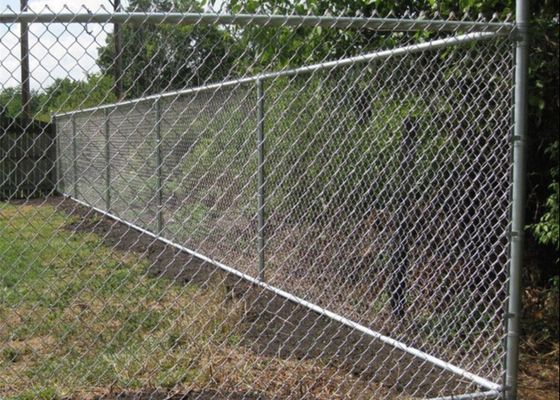 HDG 60*60mm 5.0mm Diamond Chain Link Fence