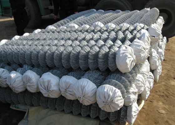 HDG 60*60mm 5.0mm Diamond Chain Link Fence