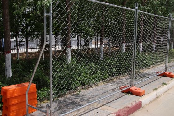 American Market Standard 6 X 12 Ft Galvanized Temporary Chain Link Fence Panels For Construction Site