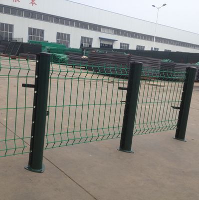Metalx Factory Price Cheap Green/Black PVC Coated Outdoor Garden 3D Curvy Welded Bending Perimeter Security Wire/V Mesh