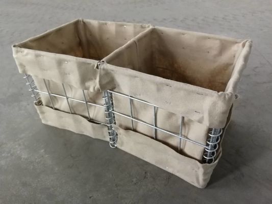 Galvanized Steel Gabion Cage 5.0mm Hesco Barrier