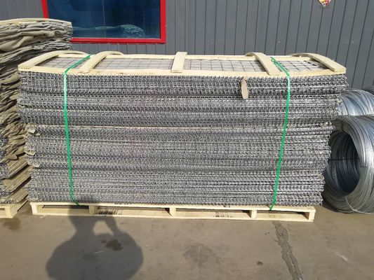 Galvanized Steel Gabion Cage 5.0mm Hesco Barrier