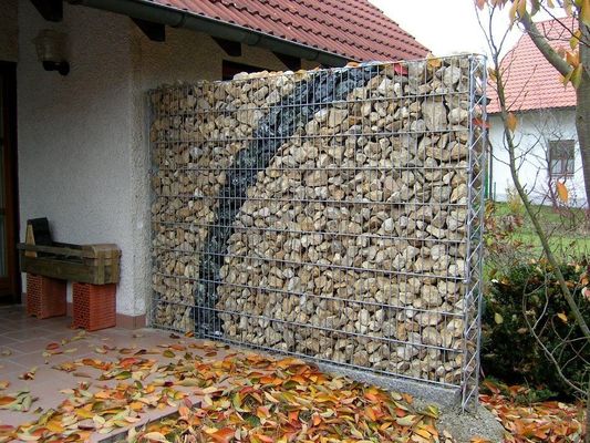3.7mm 3.8x2.2x3.05mm Galvanized Gabion Box Hexagonal Hole