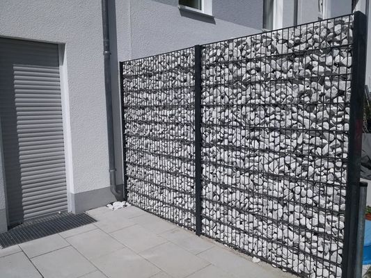 3.7mm 3.8x2.2x3.05mm Galvanized Gabion Box Hexagonal Hole