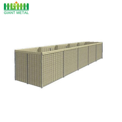 Galvanized Military Sand Hesco Barrier Blast Wall