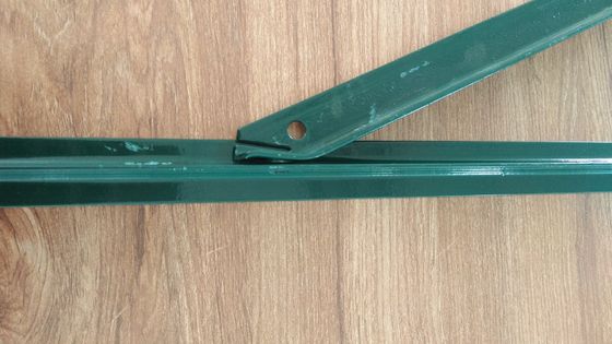 American Steel Studded T Post Green Painted For Farm Metal Fence
