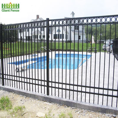 Mesh Swimming Pool Pvc Coated Removable Decorative Aluminium Fencing 1.2m