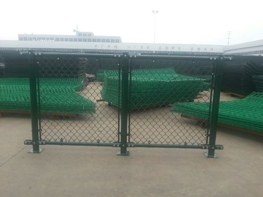Hot Dipped Galvanized Woven 3.0mm Diamond Chain Link Fence