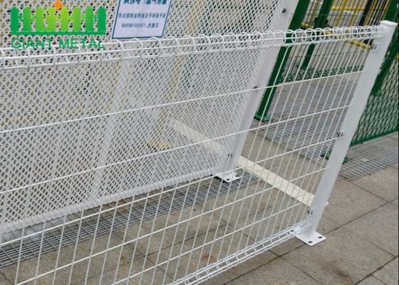 Construction Double Circle 4.5mm Welded Wire Garden Fence