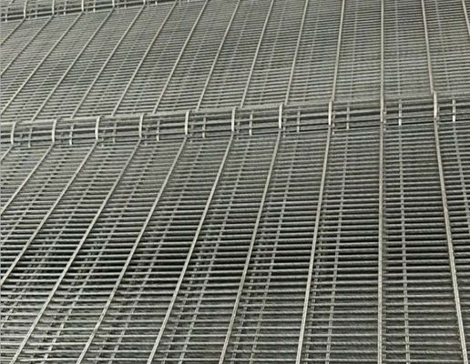 Anti-Theft 358 Security Fence Hot Dip Galvanized Anti-Climb Welded Wire Mesh Fence for School Yard Garden