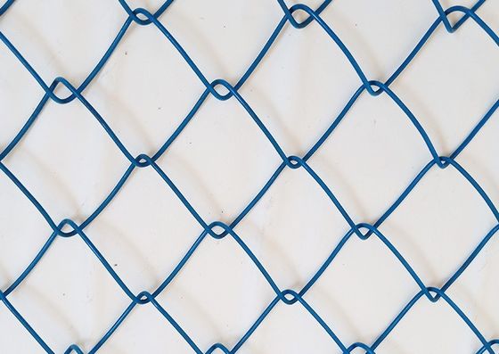 Free Samples 40x40mm Diamond Chain Link Fence Steel And Pvc Coated