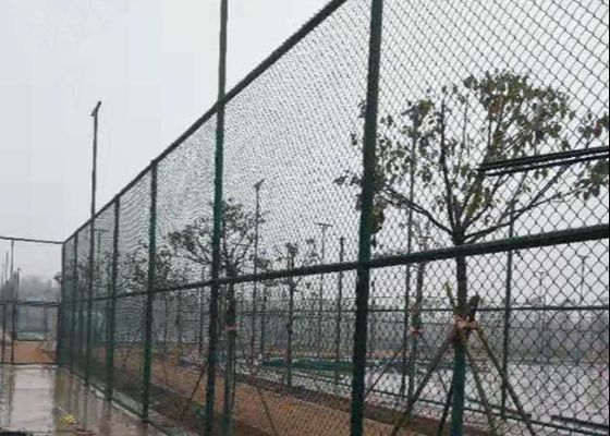 Galvanized Security Wire Mesh 40x40mm Diamond Chain Link Fence