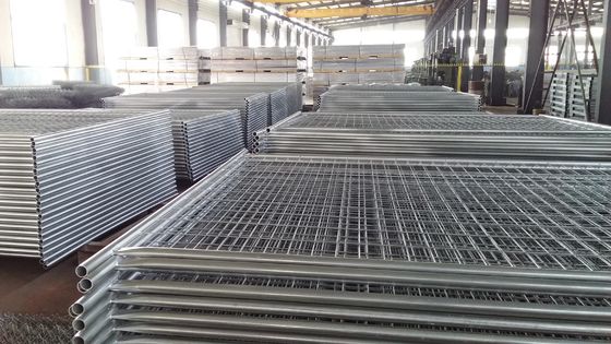 Construction Site American Standard Temporary Fence Plate Welded