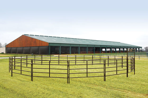Heavy Duty Galvanized Farm Portable Cattle Panels 1.7m Height