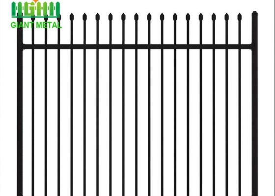 Free Design Tubular 1.2m Height Steel Wrought Iron Fence