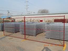 6ftx10ft Galvanized Powder Coated 3MM Temp Security Fencing