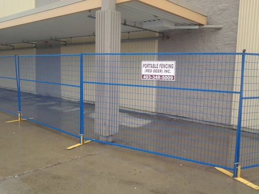 6ftx10ft Galvanized Powder Coated 3MM Temp Security Fencing