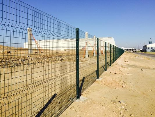 Galvanized Triangle 1.23m Height V Mesh Fencing