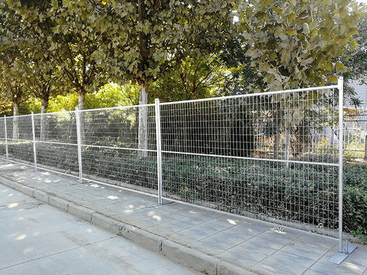 4mm Hot Dipped Galvanized Wire Australia Temporary Fence 2.1m Height Easy To Move