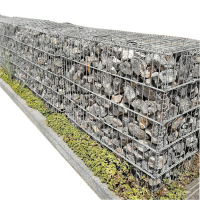 1mx1mx0.3m Galvanized Steel Wire Welded Gabion Box