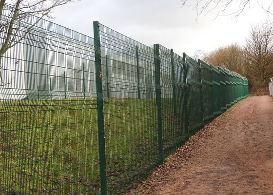 Clear Vu Wire Y Post Anti Climb Security Fencing For Airport / Prison