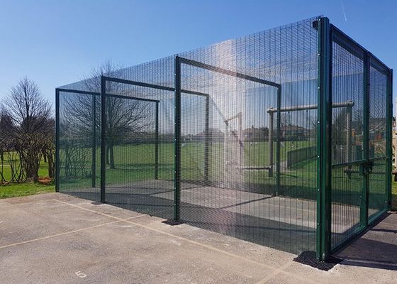 Anti Cut 1.8*2.4m Anti Climb Security Fencing Square Post