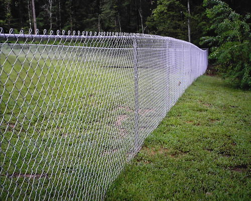 9 Gauge 3mm Post 6ft 7ft 8ft Pvc Diamond Mesh Fencing