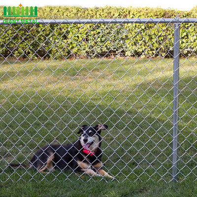 100x100mm 8 Ft X 50 Ft Diamond Chain Link Fence