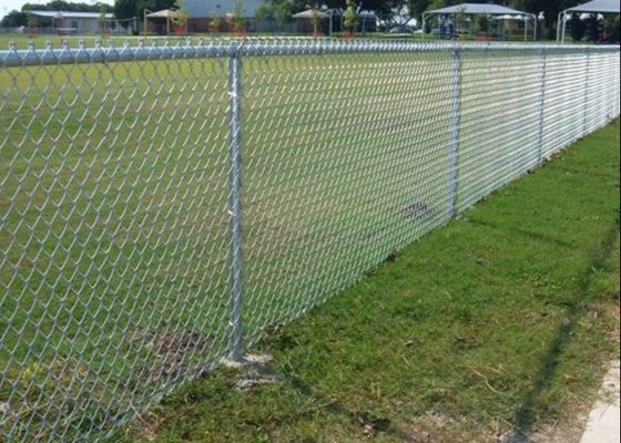 Anti Rust Fence Kit Hot Dip Galvanized 2.0MM Iron Chain Link Fence