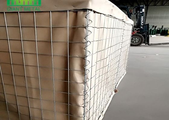 Defensive Protective Bastion Gabion Box 4.5mm Military Hesco Barriers