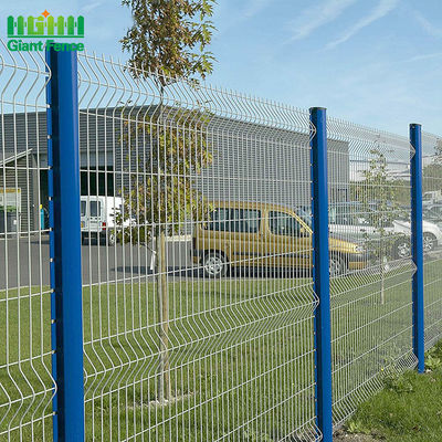 Powder Coating 1.23m V Mesh Security Fencing Triangle Bending