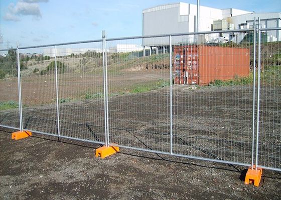 Hot Dipped Galvanized 2.1m Height Australia Temporary Fence 2.4m Width