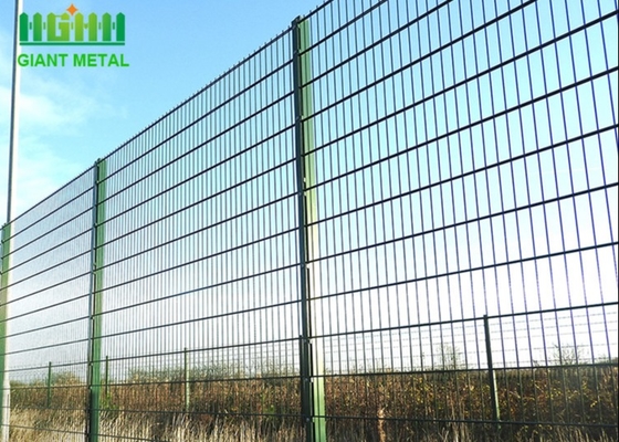 8/6/8 2d Double Wire Mesh Fencing Welded Square Post