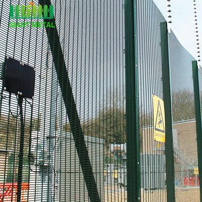 358 Anti Climb Fencing Welded Wire Mesh Galvanized For Prison