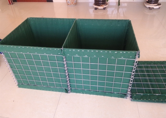 Galvanized Weld Gabion Hesco Barrier Blast Wall 1030mm Height