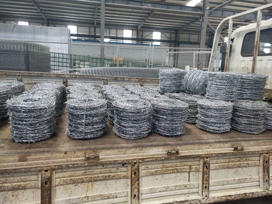 10kg 1.2mm Galvanized Razor Barbed Wire For Barb Wire Fence