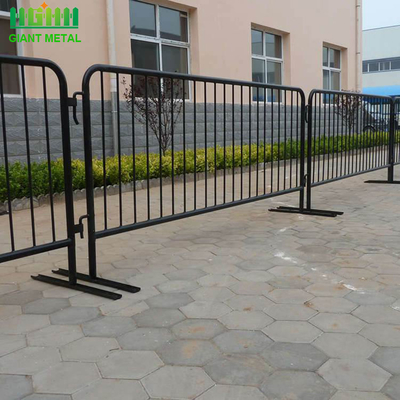 Mobile Security Traffic Assembled Metal Barricade Fence Portable 1.5m Height