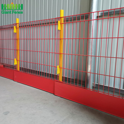 Panels Coated Mesh 55x200mm Edge Protection Barriers For Concrete And Steel Buildings