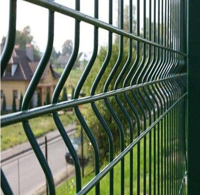 Metal Pvc Coated 3d Security Fence Easily Assembled
