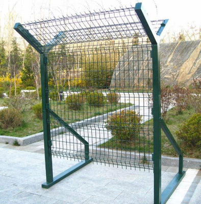 Galvanized V Mesh Security Fencing Welded Wire Mesh Panel Airport